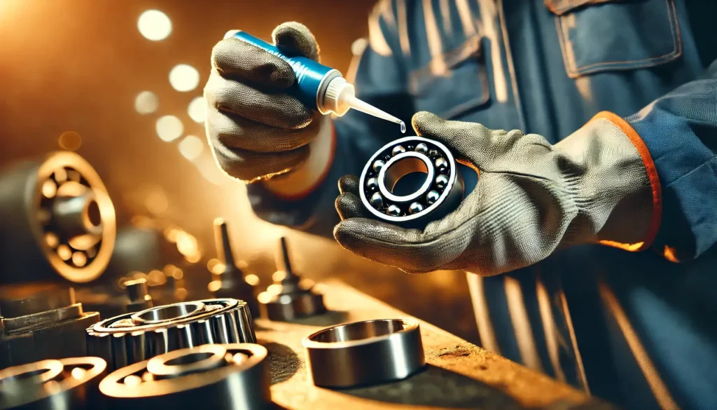 lubrificação de rolamentos industriais