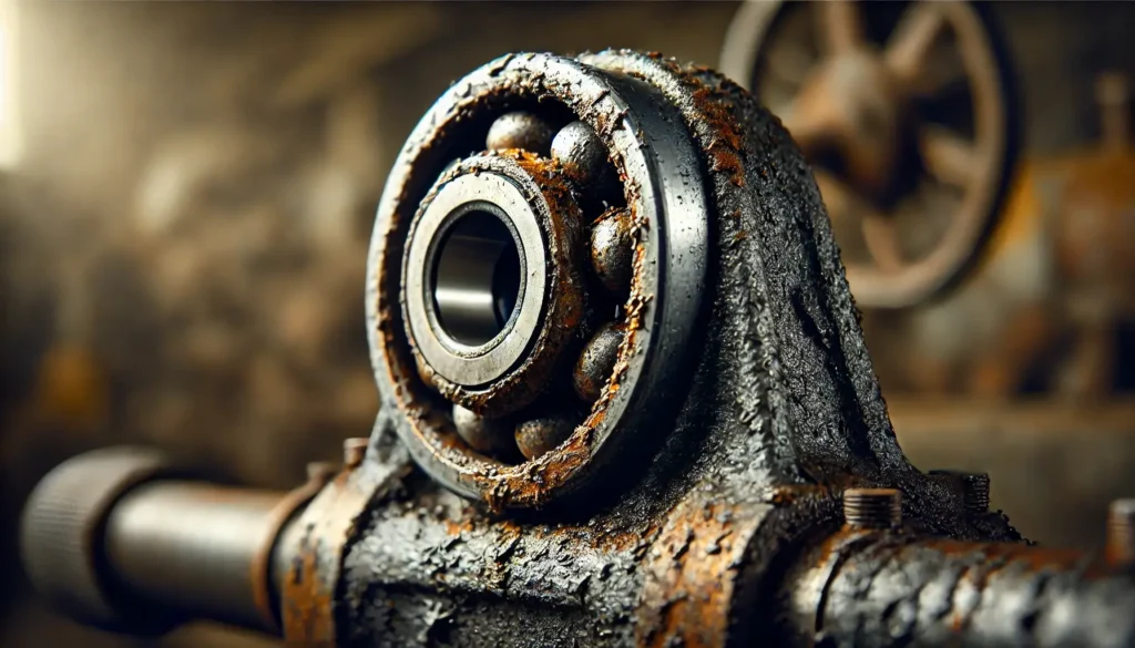 problemas em rolamentos industriais